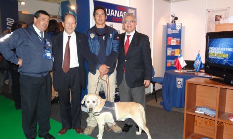 Servicio Nacional de Aduanas presente en la Exponor
