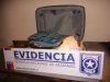 Ocultaba más de 2 kilos de cocaína en doble fondo de su maleta