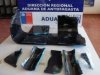 Aduanas descubre maleta con bastidores “fabricados” de cocaína